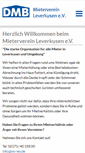Mobile Screenshot of dmb-mieterverein-leverkusen.de